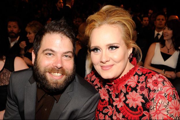  Adèle et son ex-mari Simon Konecki en 2013 / @Kevin Mazur/WireImage/GettyImages