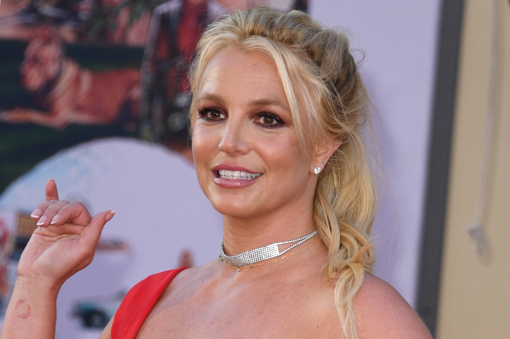  Photo de la chanteuse américaine Britney Spears prise au TCL Chinese Theatre à Hollywood, en Californie, le 22 juillet 2019. (Illustration) @ VALERIE MACON / AFP