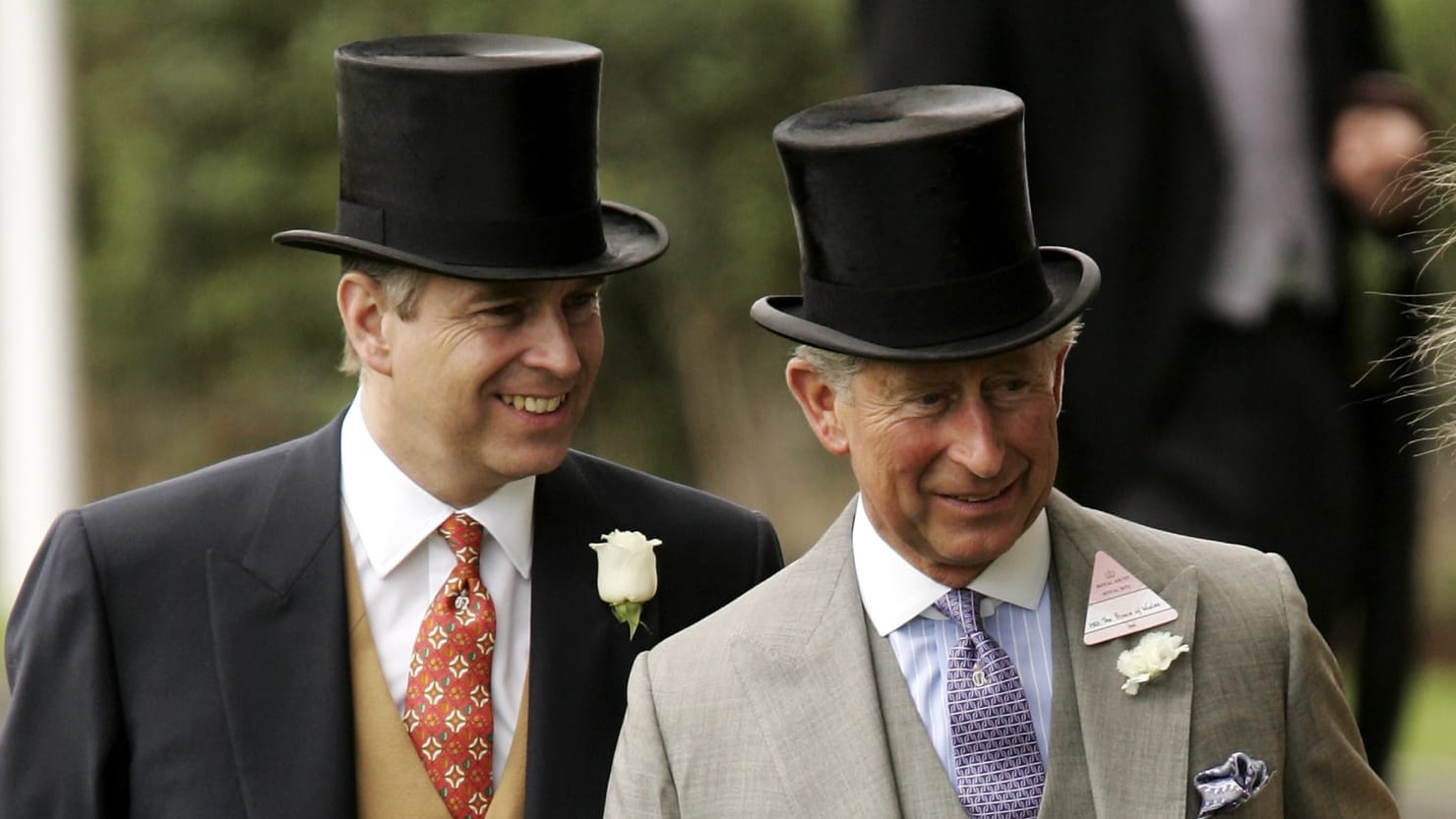  Le prince Andrew et le prince Charles @GettyImages