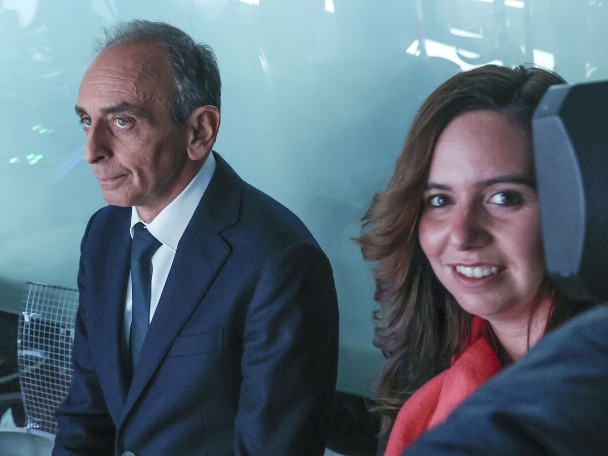  Sarah Knafo et Eric Zemmour @DR