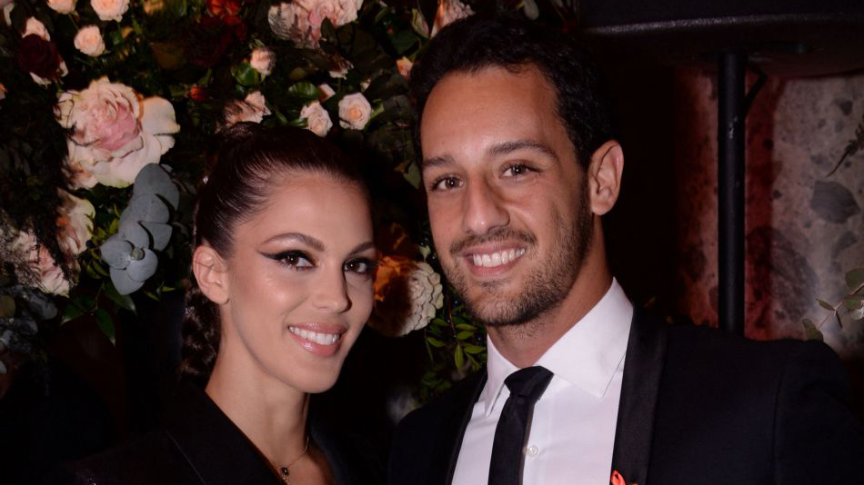  Iris Mittenaere (Miss France et Miss Univers 2016) et son compagnon Diego El Glaoui lors de la soirée de gala de la 18ème édition du "Dîner de la mode du Sidaction" au Pavillon Cambon Capucines - Potel et Chabot à Paris, France, le 23 janvier 2020. © Rachid Bellak/Bestimage