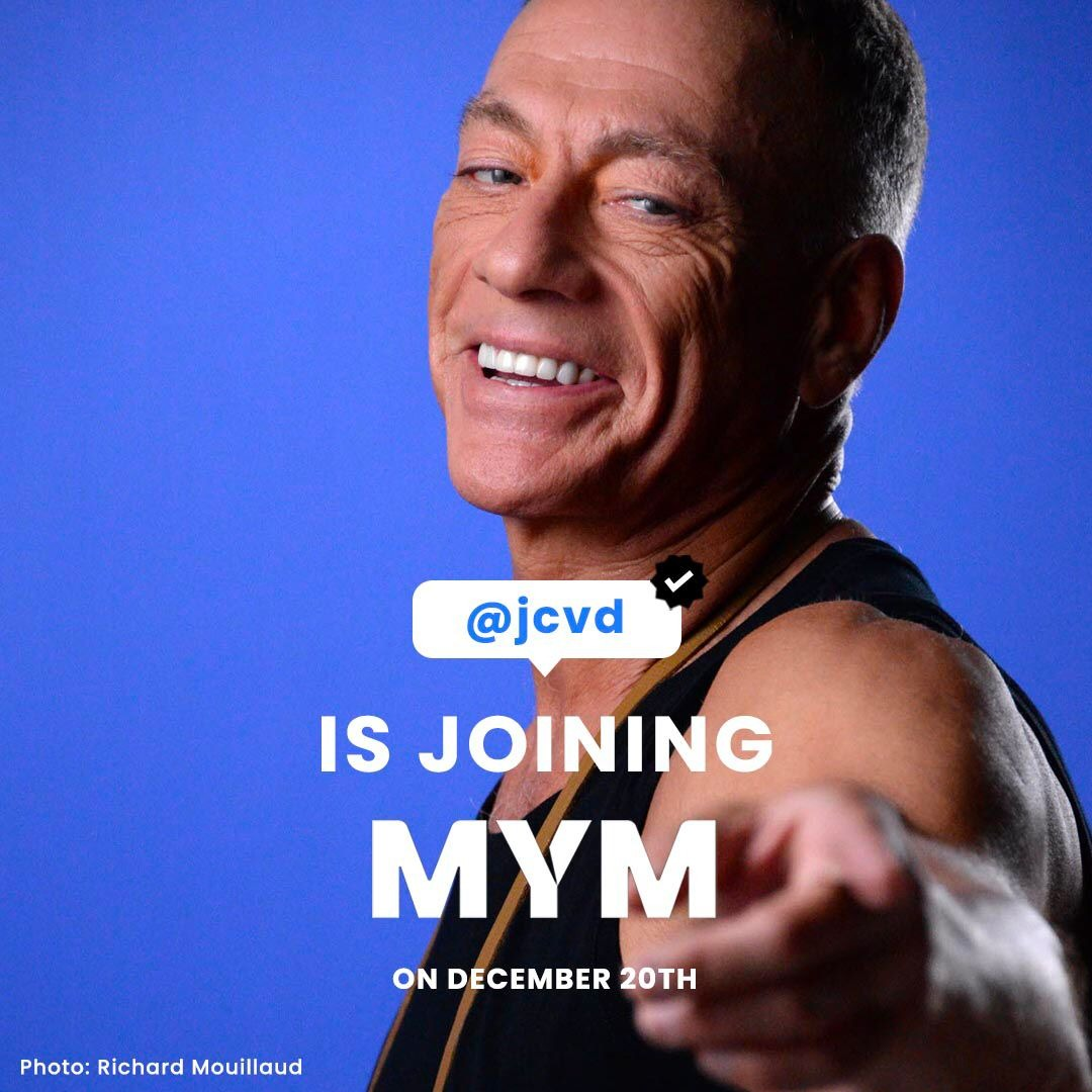 Jean-Claude Van Damme sur MYM : Découvrez le contenu que l’acteur propose aux abonnés !
