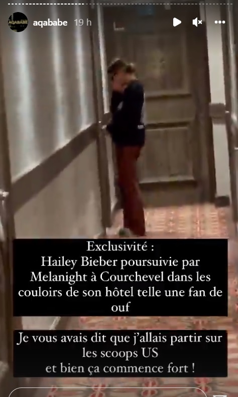 Justin Bieber : Sa femme Hailey poursuivie à Courchevel par une star de la télé-réalité française !