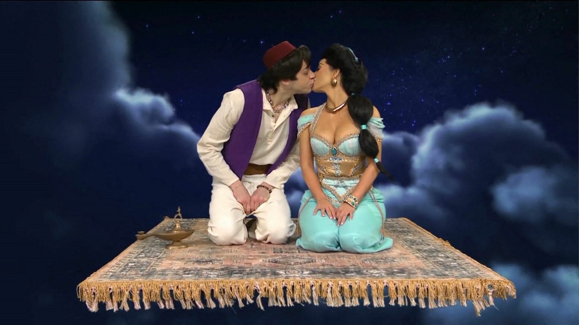  Pete Davidson et Kim Kardashian @ Saturday Night Live