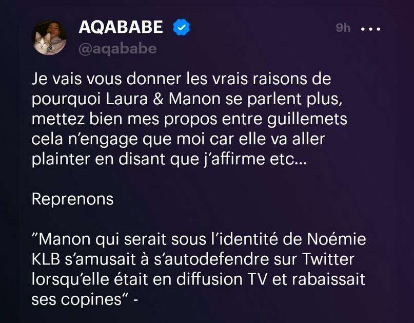 Manon Tanti et Laura Lempika en froid : Un faux compte Twitter à l'origine de leur brouille ?