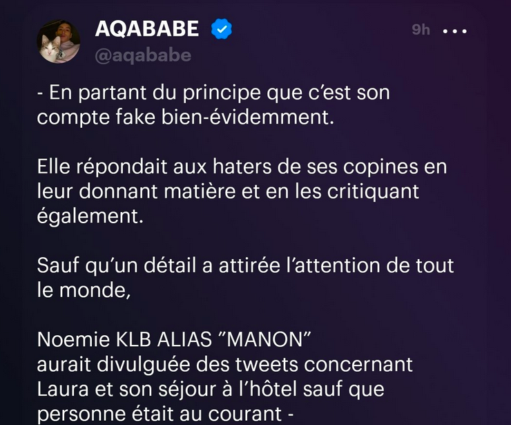 Manon Tanti et Laura Lempika en froid : Un faux compte Twitter à l'origine de leur brouille ?