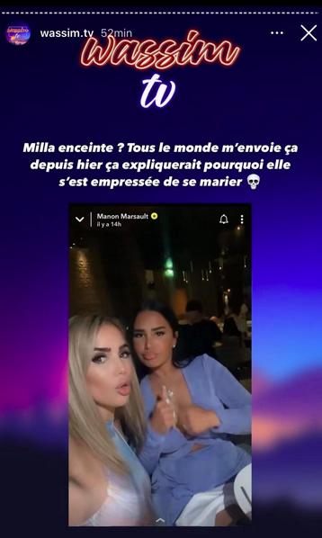  Milla Jasmine enceinte ? @Instagram