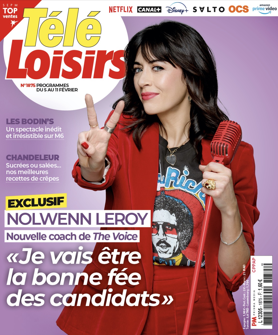 Nolwenn Leroy se confie pour la première fois sur son arrivée surprise dans The Voice