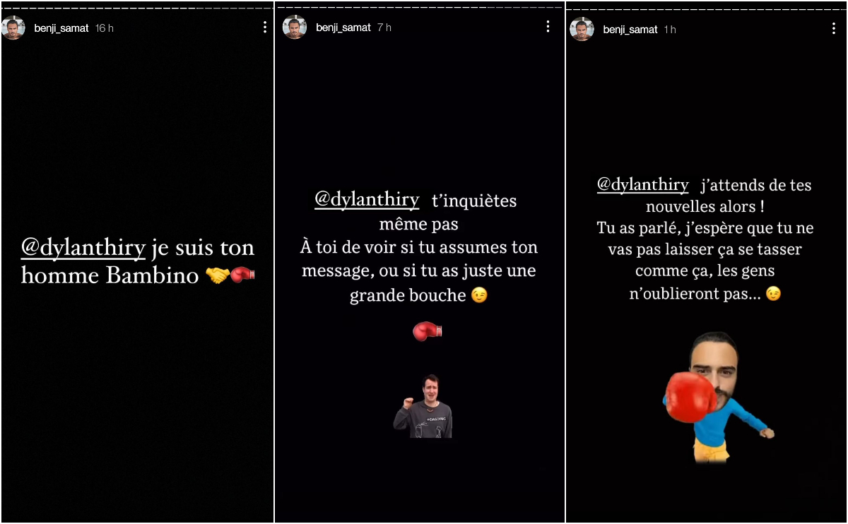  Dylan Thiry cherche un adversaire pour un octogone @Instagram