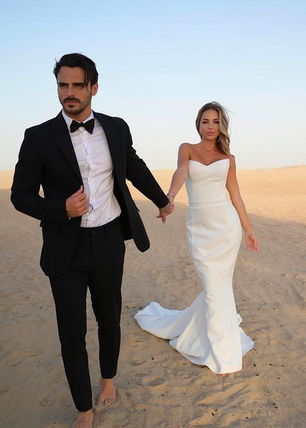  Benjamin Samat et Maddy Burciaga mariés @Instagram