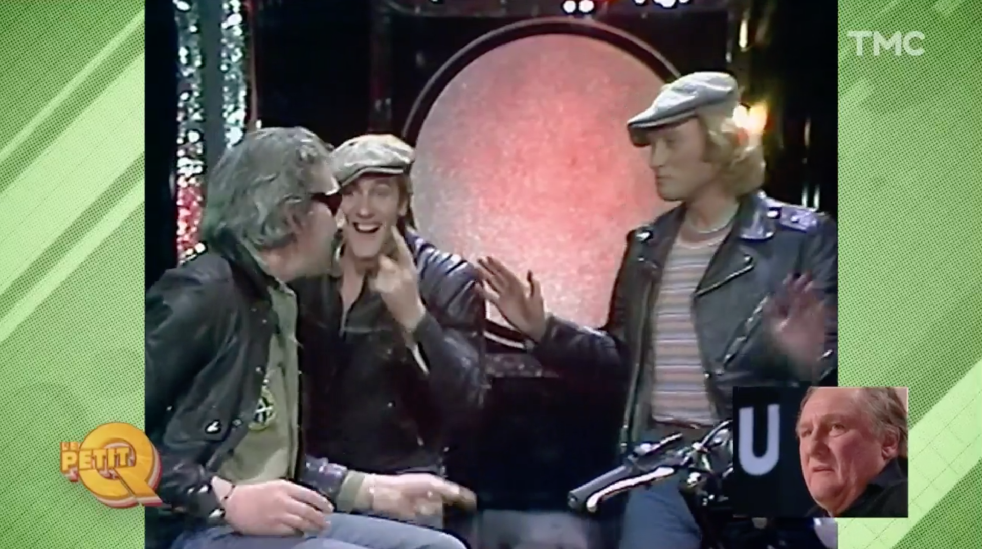  Serge Gainsbourg, Gérard Depardieu et Johnny Hallyday