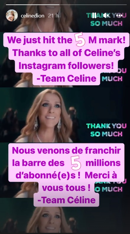 Céline Dion : Son équipe annonce une bonne nouvelle qui devrait lui redonner le sourire