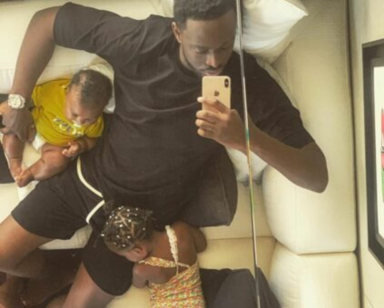  Dadju et ses enfants @Instagram