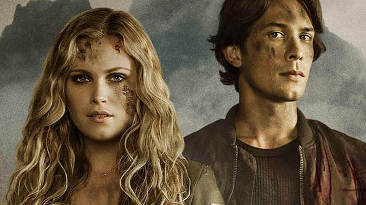  Eliza Taylor et Bob Morley dans The 100 @The CW