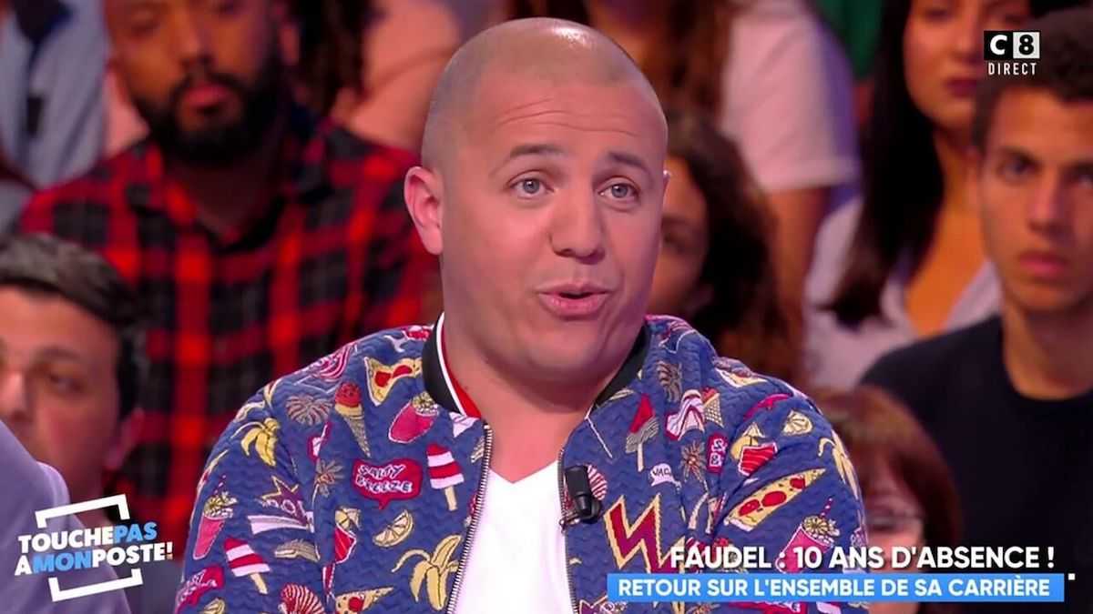 Faudel sur le plateau de TPMP @C8 Faudel sur le plateau de TPMP @C8