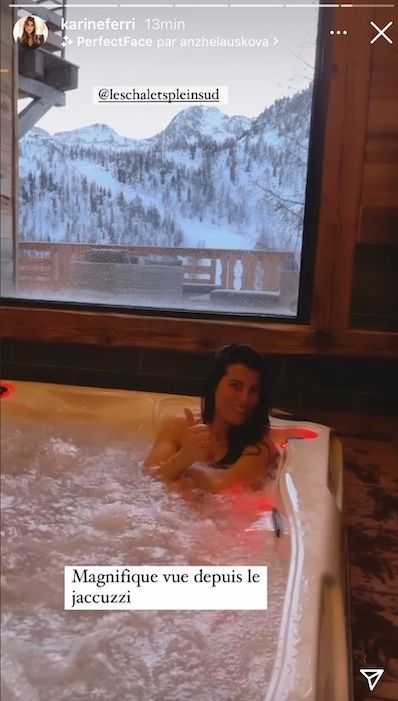 Karine Ferri : Sublime, elle se dévoile comme jamais dans son jacuzzi !