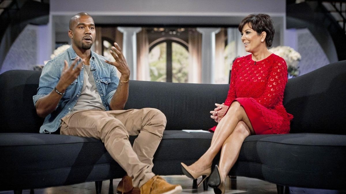  Kanye West, Kris Jenner @KrisJennerShow