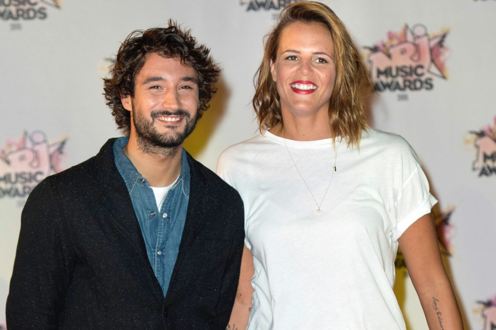  Laure Manaudou et Jérémy Frérot aux NMA 2015 /@Stephane Cardinale/Corbis via Getty Images