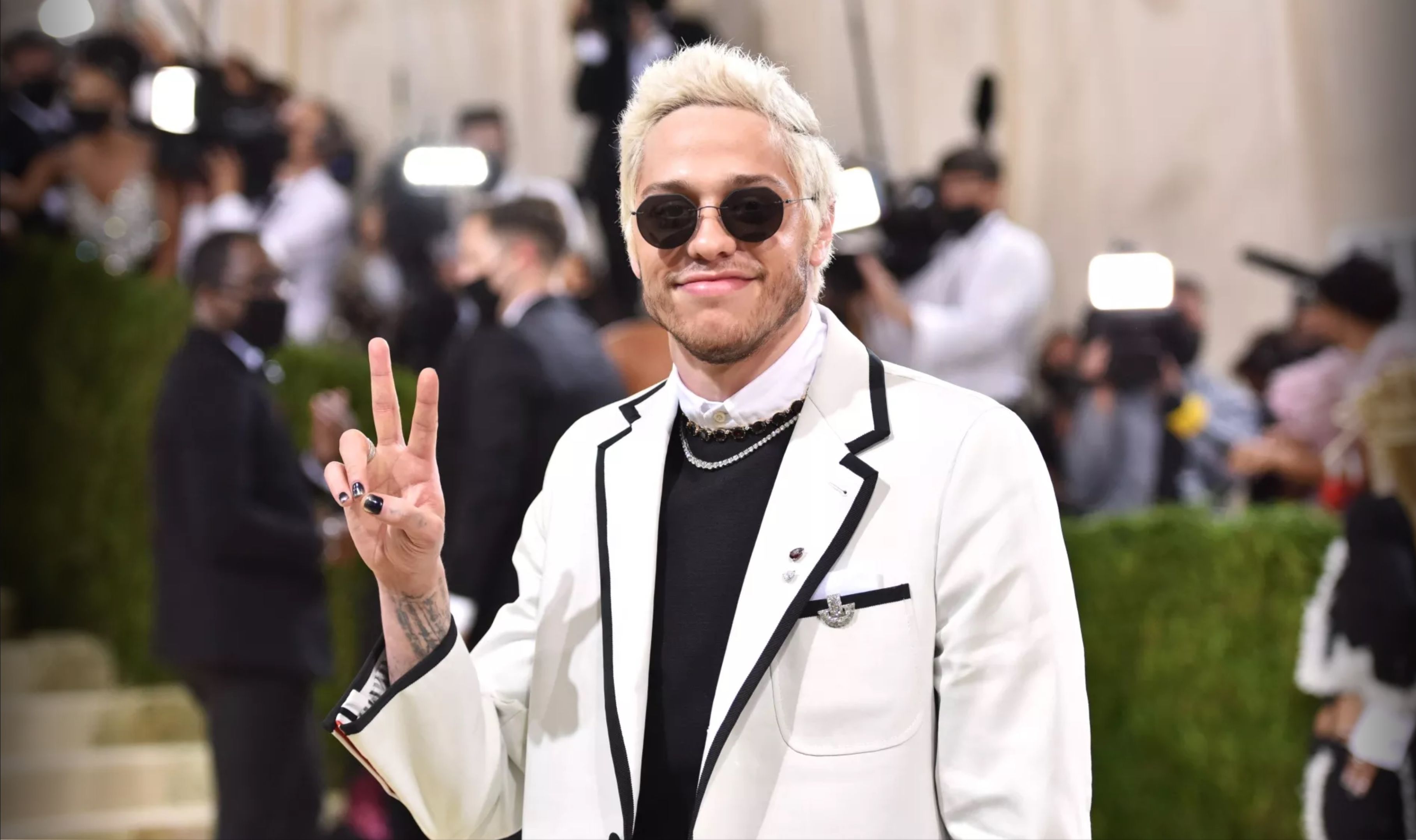  Pete Davidson au gala du Met. (New York, 13 septembre 2021) @ Getty Images