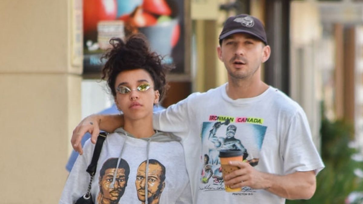  Shia LaBeouf, FKA Twigs @Backgrid