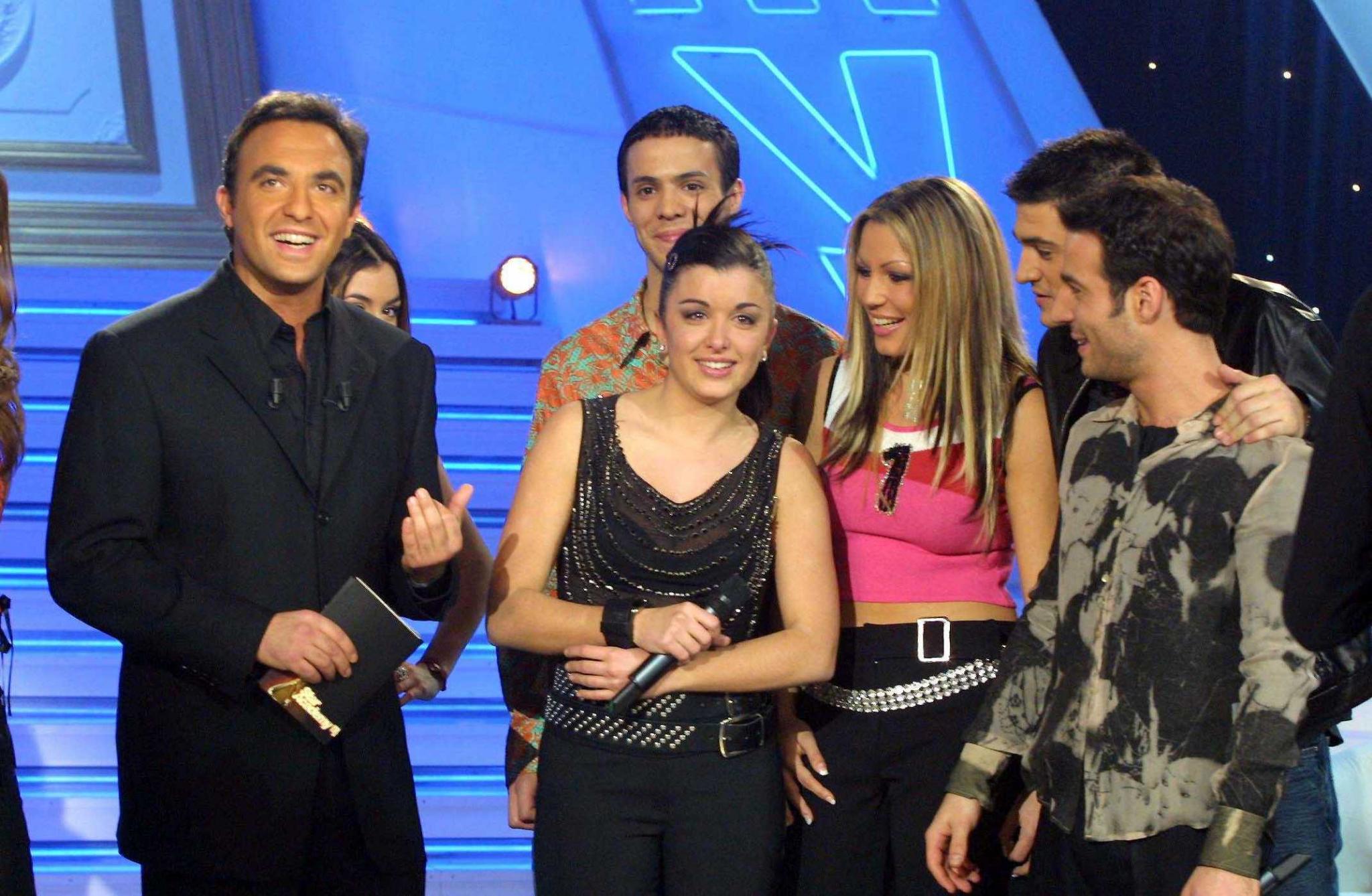  Nikos Aliagas et les candidats de Star Academy @ TF1