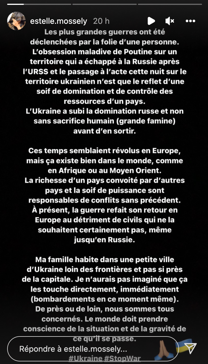 Estelle Mossely : la boxeuse partage un témoignage émouvant sur sa famille en Ukraine