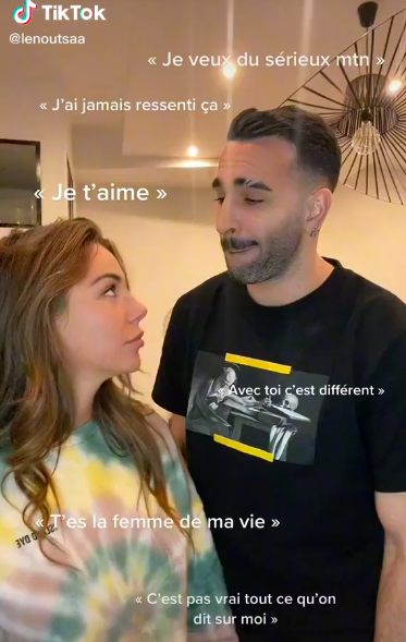  Lena Guillou et Adil Rami @Instagram