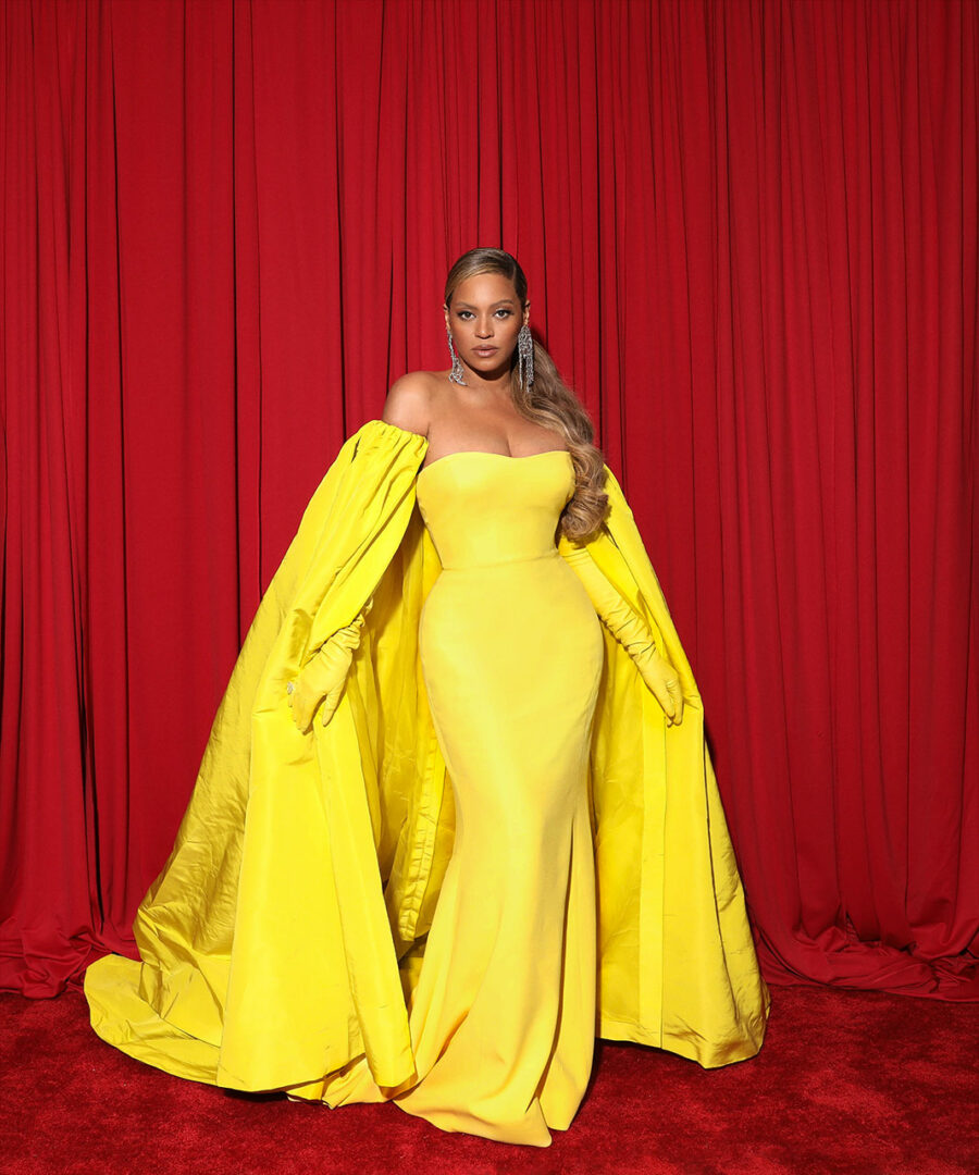  Beyoncé en Valentino aux Oscars 2022.