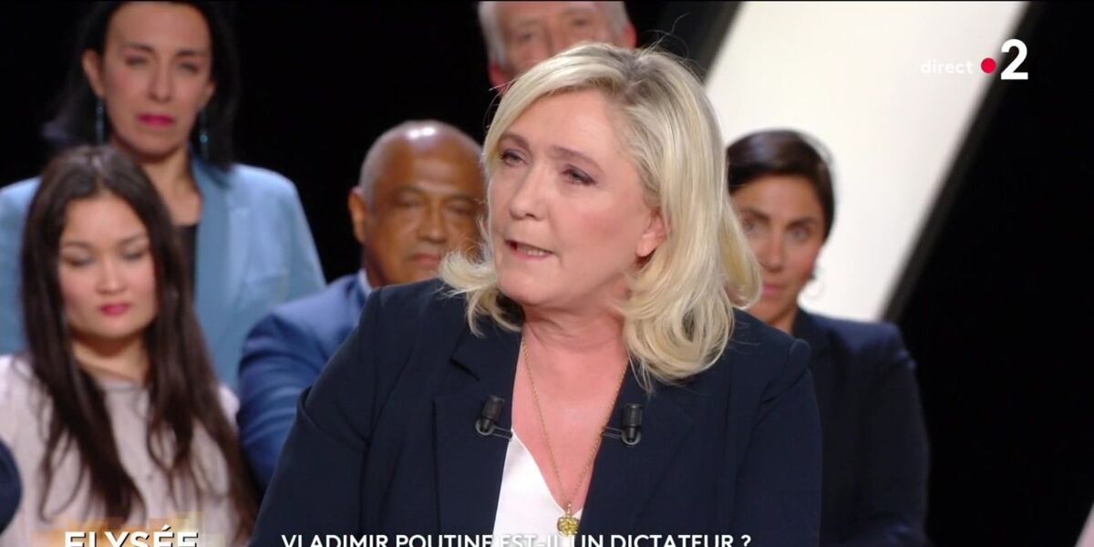  Marine Le Pen @ France 2