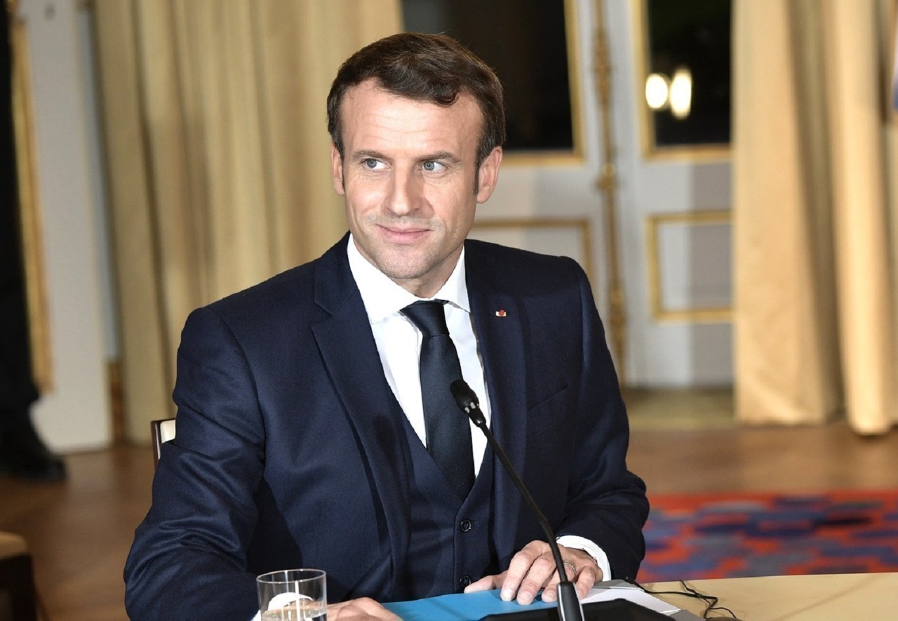  Emmanuel Macron @ AFP