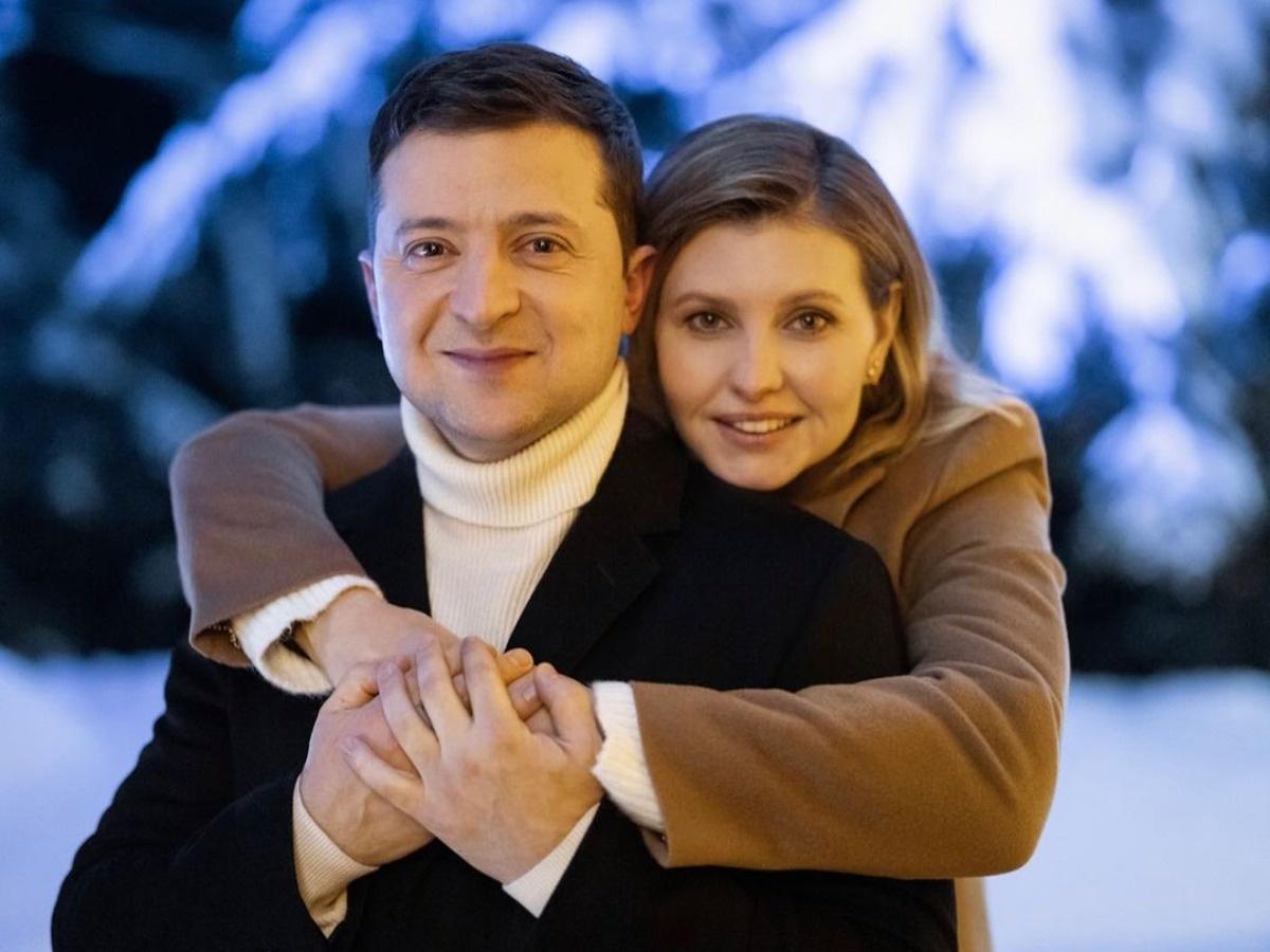  Volodymyr Zelensky et Olena Zelenska @ DR