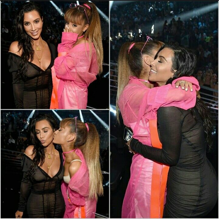  Kim Kardashian &amp; Ariana Grande aux MTV Video Music Awards 2016