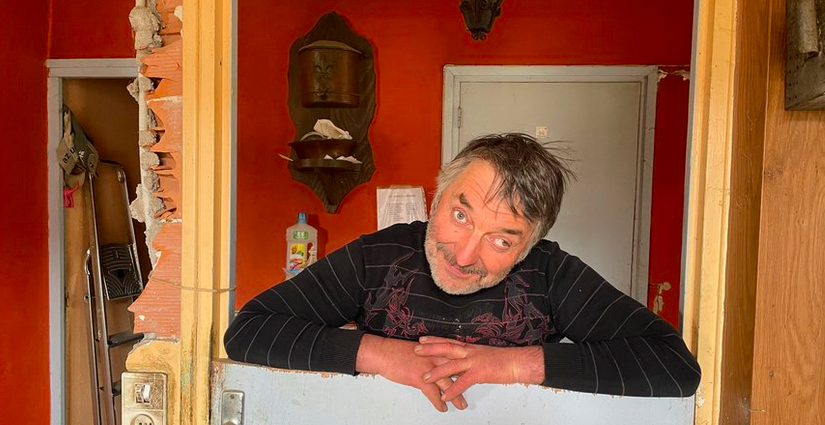  Didier de L'Amour est dans le Pré vit dans une maison insalubre @DR