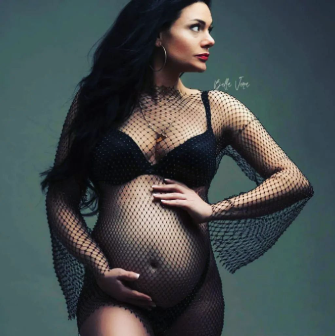  Emilie enceinte de la petite Lina @instagram