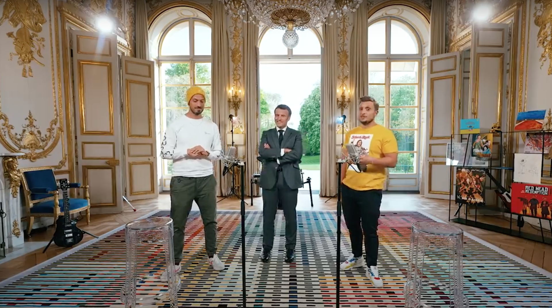  Mcfly et Carlito à l'Elysée @Youtube