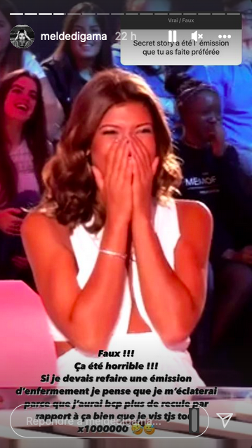  Mélanie Dedigama se confie sur son passage dans Secret Story @Instagram