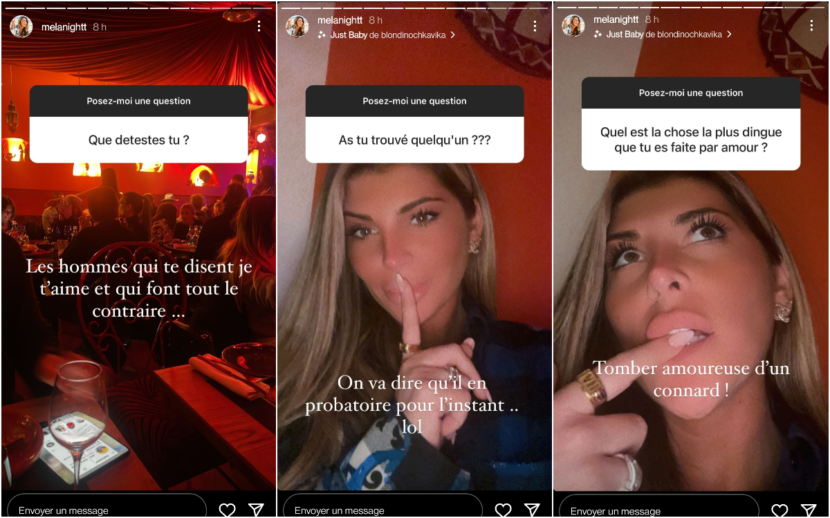 Mélanight taclée par Gauthier El Himer, elle réplique !