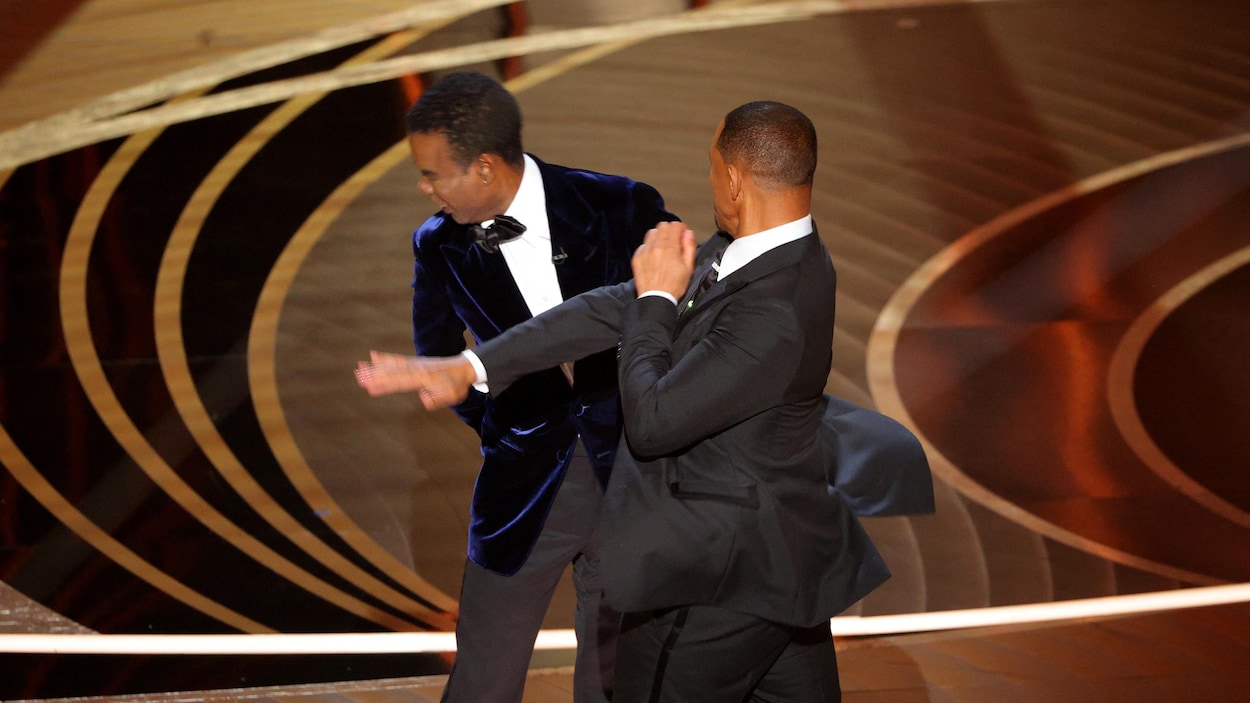  Will Smith gifle Chris Rock @DR