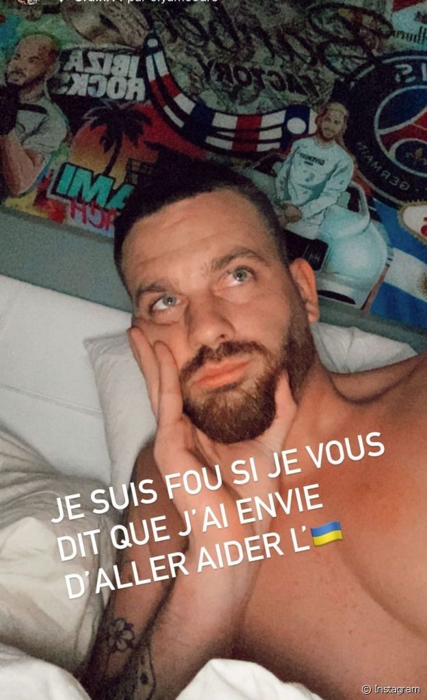  Raphaël Pépin veut aider l'Ukraine @Instagram