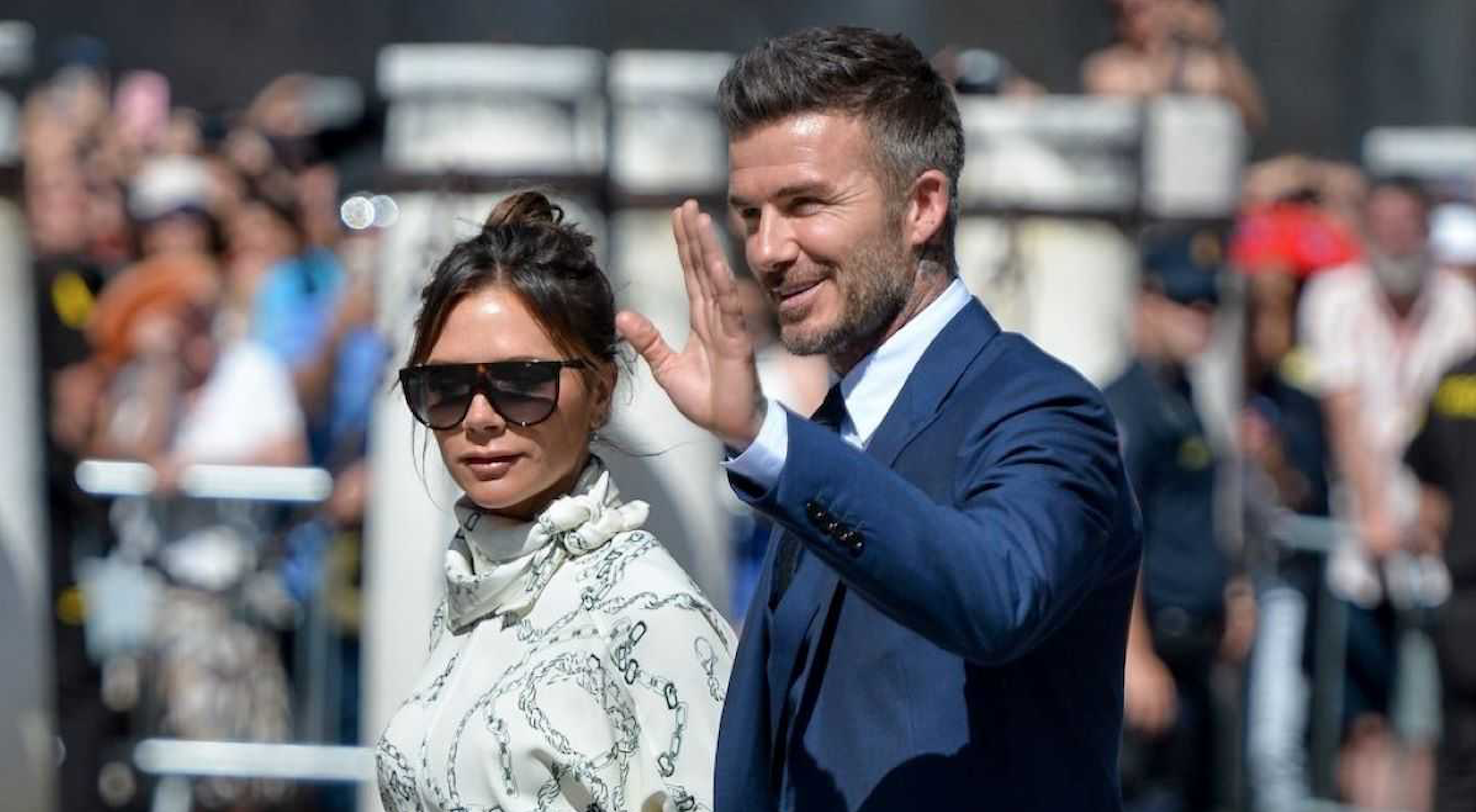  Victoria et David Beckham @ GTRES / BESTIMAGE