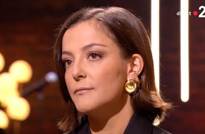  Camille Lellouche dans "On est en direct" / @Capture TV France 2