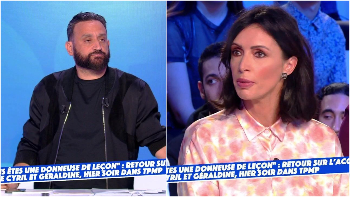 Cyril Hanouna vs Géraldine Maillet : deux chroniqueurs de TPMP se sont engueulés en coulisses