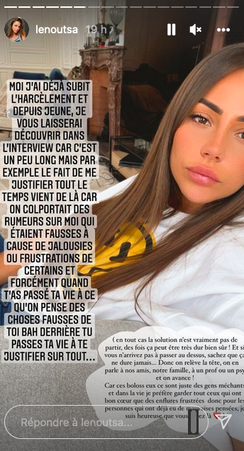  Léna Guillou victime de cyber-harcèlement @Instagram
