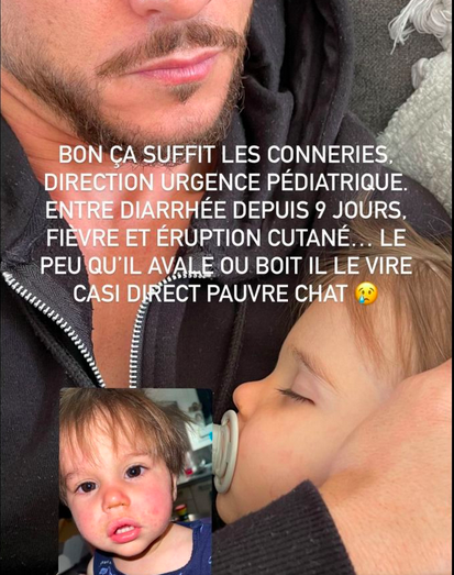  Maeva Martinez et son fils @Instagram