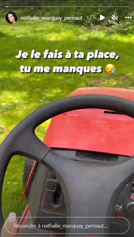  L'émouvant message de Nathalie Marquay @Instagram