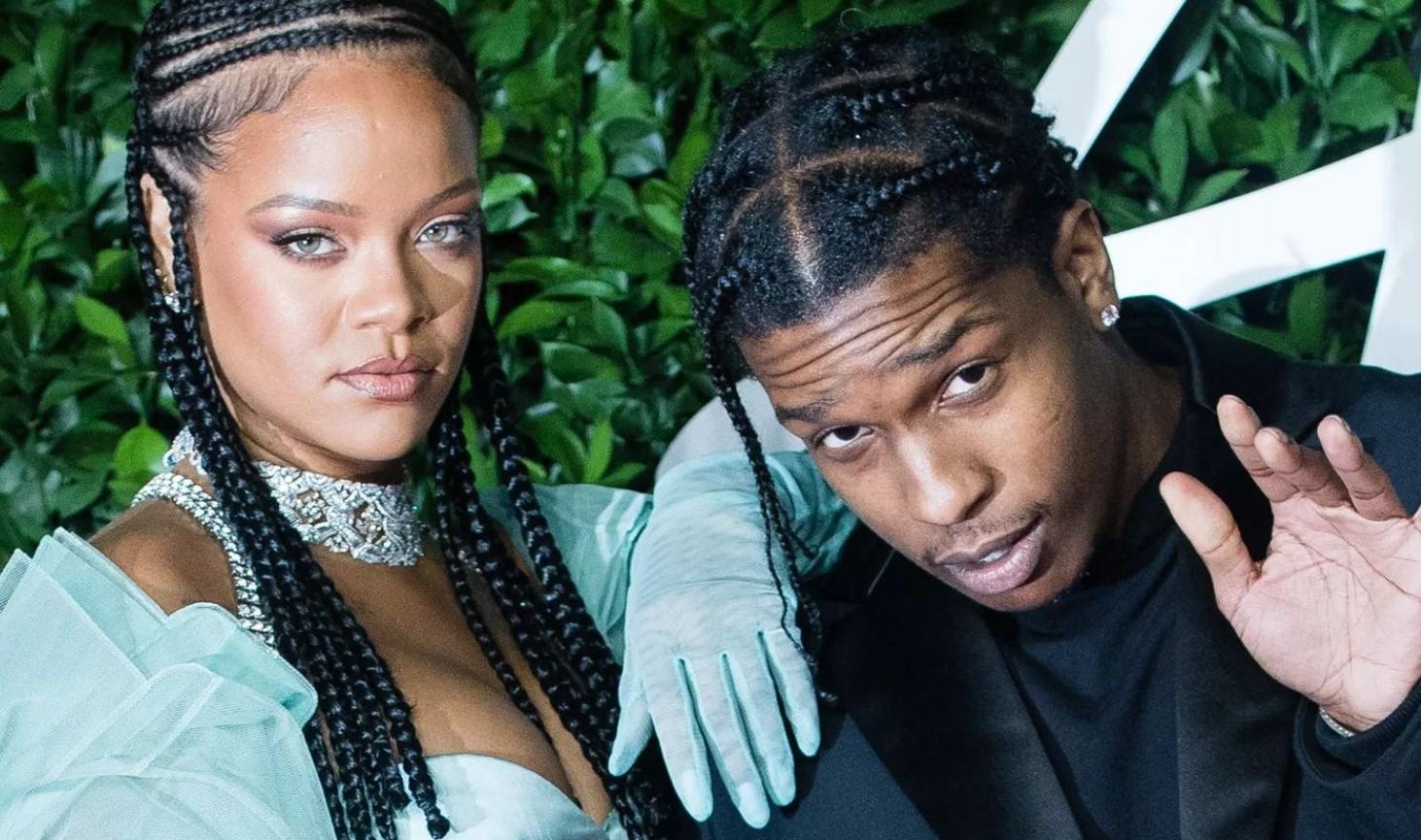  Rihanna et A$AP Rocky @ DR