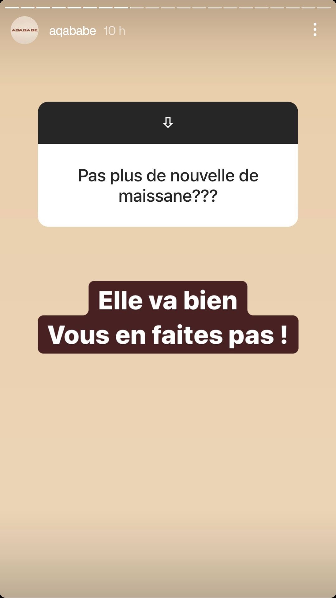 Maissane hospitalisée : Elle aurait été droguée au GHB !