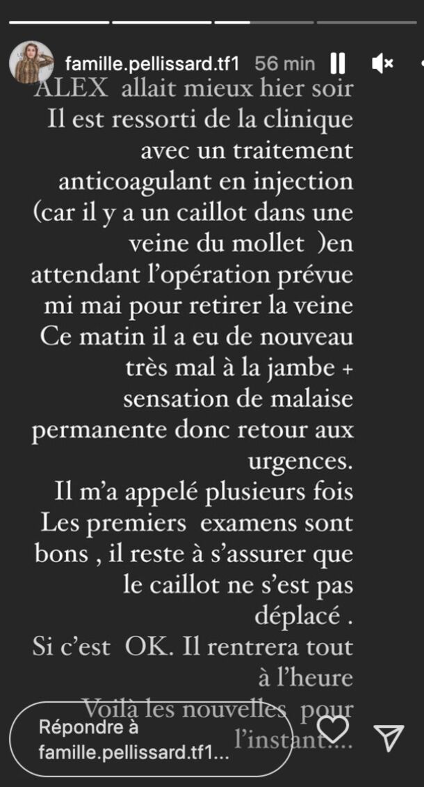 Amandine Pellissard (Familles nombreuses) : Son mari a été hospitalisé en urgence