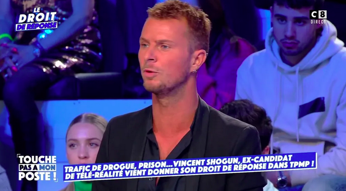  Vincent Shogun sur le plateau de TPMP @C8