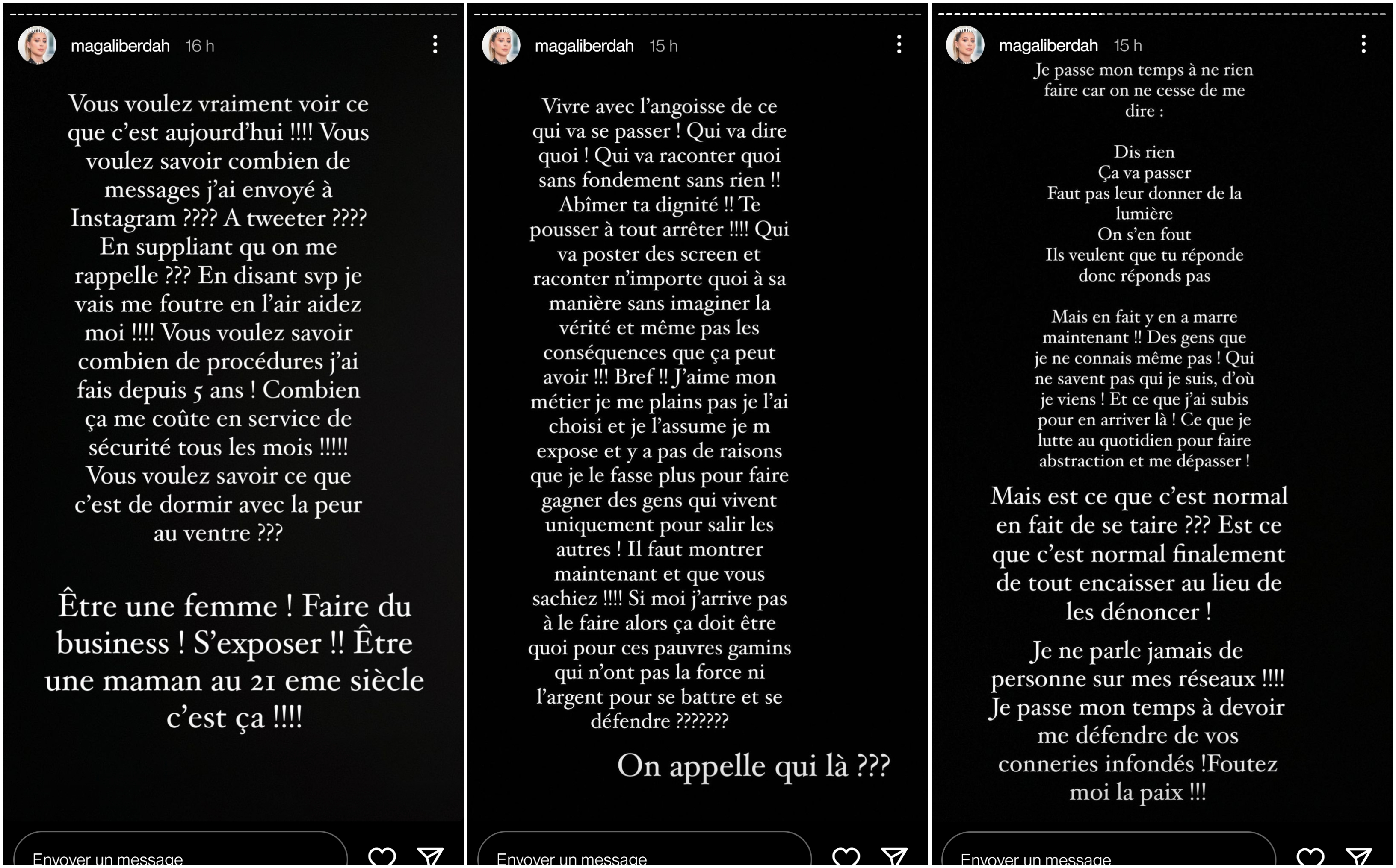 Magali Berdah répond aux attaques de Booba : "Je vous présente mon nouvel harceleur"